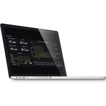 Laptop mit Screenshot FlexA quadratisch 300ppi
